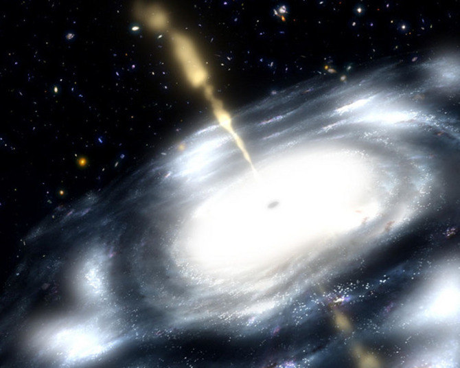 Os buracos negros são quase invisíveis, mas podem ser percebidos por meio da interação com a matéria em sua vizinhança. Ou seja: por meio de estrelas próximas de sua região ou ainda pela radiação