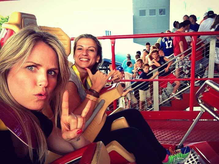 Susana agora passar o dia com as suas amigas e também com o maridão