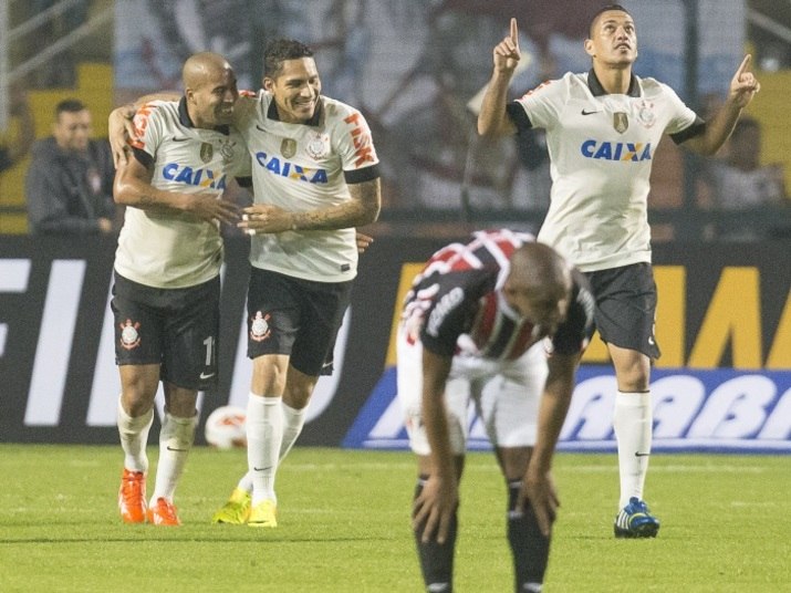 O Timão vai embalado para Curitiba após conquistar a Recopa com vitória por 2 a 0 sobre o São Paulo