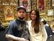 O dia da despedida chegou no final de julho e Neymar embarcou para 
Barcelona, deixando Bruna desolada no Brasil. Antes de partir para a 
Espanha, no entanto, o craque levou a namorada para fazer uma tatuagem em Santos. Juntos, os dois fizeram novos desenhos e dois em particular chamaram a atenção do público