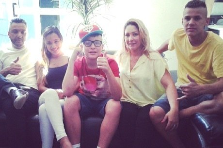 MC Gui demonstrou carinho pela família e recebeu elogios dos fãs