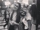 Com a amiga, Rafaella também visitou a Times Square, avenida mais famosa de Nova York