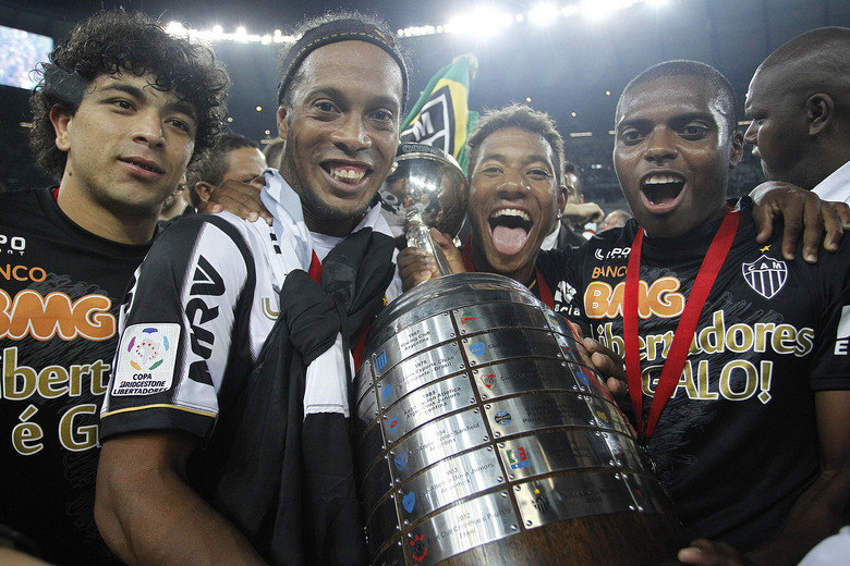 Ronaldinho é um dos
destaques do clube mineiro e seu desempenho foi essencial para a
conquista da Copa Libertadores 