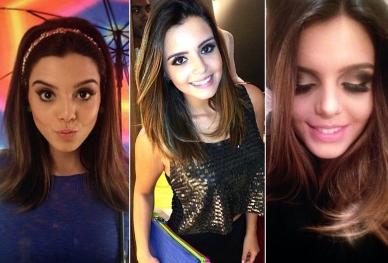 Giovanna Lancellotti está com os fios um pouco mais claros, mas ainda não deixou o time das morenas 