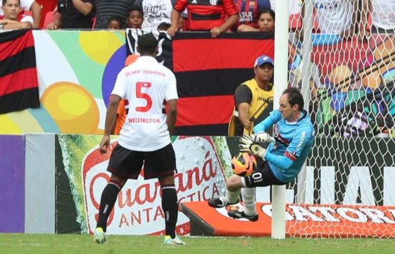 A fase, como se sabe, está ficando cada vez mais complicada. Após o empate com o Flamengo no estádio Mané Garrincha, em Brasília, no domingo (18), o São Paulo somou 12 partidas sem vitória no Brasileirão e estacionou na vice-lanterna do campeonato. O técnico Paulo Autuori admitiu que existe risco de rebaixamento. Agora é o capitão, Rogério Ceni, quem confessa receio pela degola. O goleiro reconheceu que atravessa seu momento mais 
complicado em campo no São Paulo. Depois do empate por 0 a 0 com o 
Flamengo, quando foi anunciado que ele deixou de ser o batedor 
oficial de pênaltis do Tricolor, o capitão lamentou a crise no Morumbi