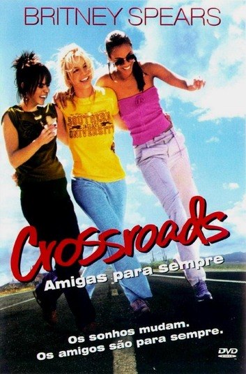 Britney Spears estrelou Crossroads
– Amigas para Sempre. Lucy (Britney) e mais duas amigas de infância ficaram
afastadas por oito anos e voltaram a se encontrar. Juntas, elas decidem fazer
uma viagem pelo interior dos Estados Unidos para voltar a velha amizade.
Britney pareceu muito artificial no papel 