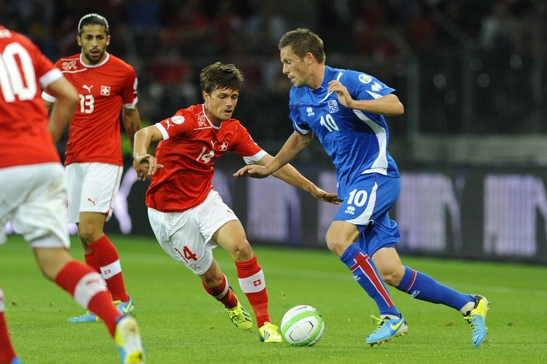 A Suíça, um seleção com resultados não muito expressivos na história do futebol, aparece em oitavo lugar