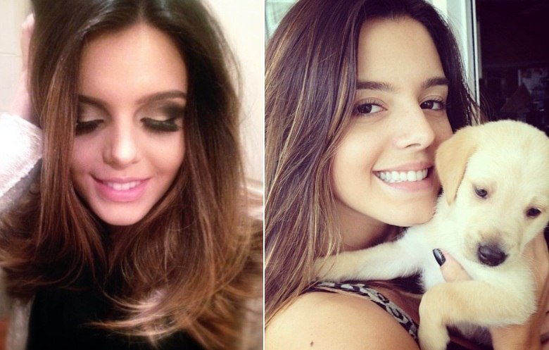 Giovanna Lancellotti é outra gata que também arrasa com a cara limpa, mas sofre do mesmo problema de Anitta. Sem produção, a atriz fica parecendo uma menininha