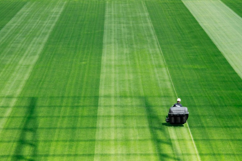 

O gramado da Arena Corinthians já foi demarcado e elogiado por especialistas e representantes da Fifa

