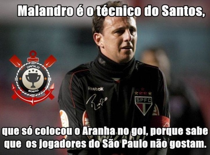 Rogério Ceni também é alvo constante das piadas dos rivais do São Paulo