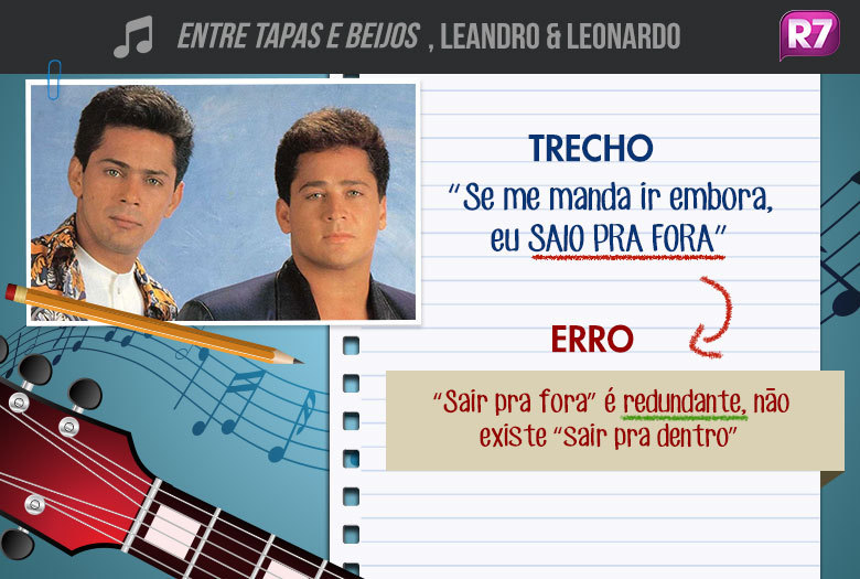 
Entre Tapas e Beijos, Leandro & Leonardo: do álbum Leandro
& Leonardo Vol.3, de 1989, escrita por Nilton Lamas e Antônio Bueno