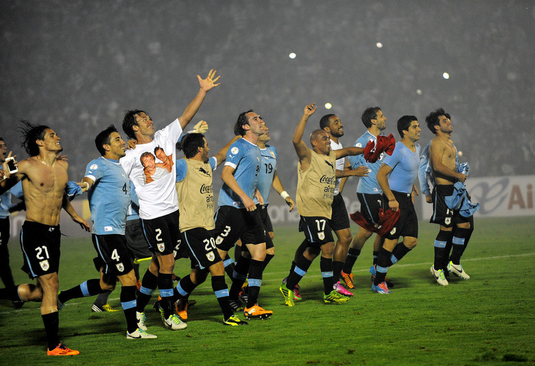 O Uruguai ocupa a quinta posição na listra da Fifa