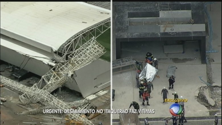 O Corpo de Bombeiros trabalha intensamente no local do acidente para atender às pessoas feridas. Duas pessoas foram socorridas pelo helicóptero Águia, da Polícia Militar