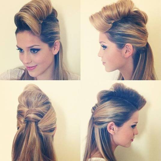 Mais um look da gata teen que foi um fracasso em popularidade! É muita coisa para uma cabelo só, não acha, Sophia?