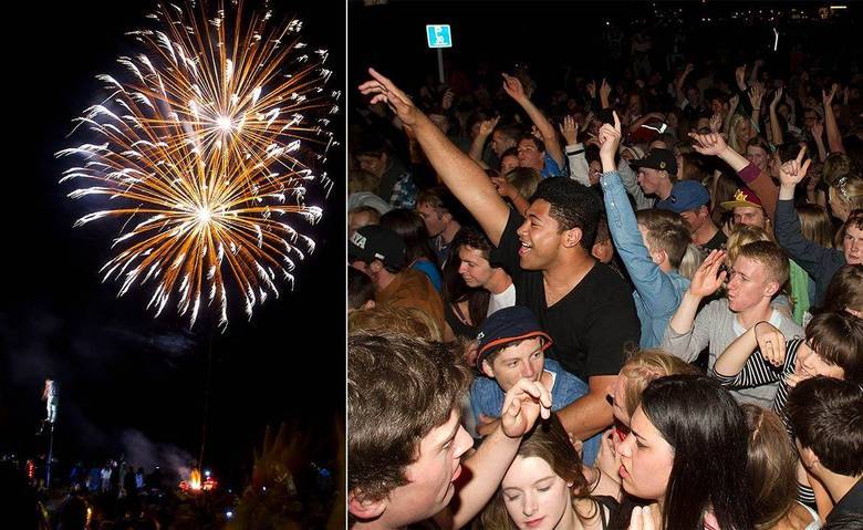 O Ano-Novo já é celebrado em várias partes do mundo. Um dos primeiros
países a fazer a festa foi a Nova Zelândia, na Oceania. Acima, fogos de artifícios em Queenstown, onde turistas e
moradores locais se divertem na virada de ano. A cidade está 15 horas à frente do
horário de Brasília