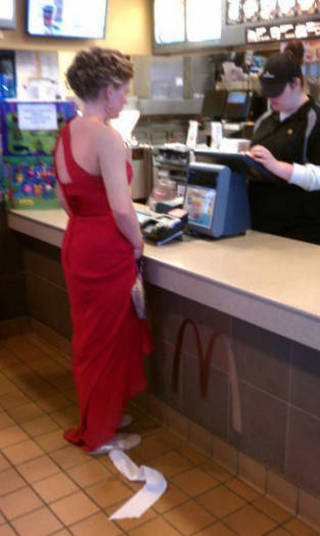 A pessoa que tirou a foto poderia ter sido legal. Era só dar um toquezinho, certo?