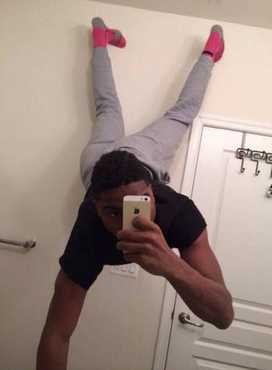 Dá só uma olhada nessa pose!