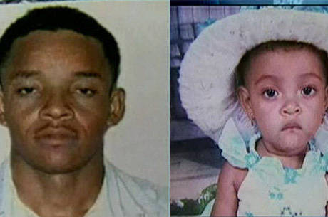 Cristiano Silva de Oliveira, 25 anos, e sua filha Clarissa Nunes da Silva foram assassinados dentro de uma casa