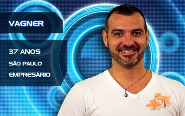 Vagner tem 37 anos, é empresário, de São PauloBBB14: Vagner Lara é dono de um buffet infantil