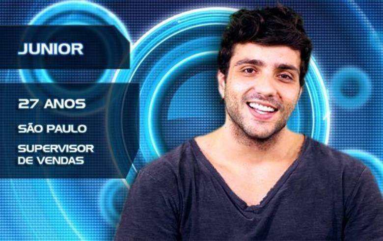 Junior tem 27 anos, é supervisor de vendas, e é da cidade de São PauloBBB14: Junior Gianetti agrega ao time de bonitões do reality show