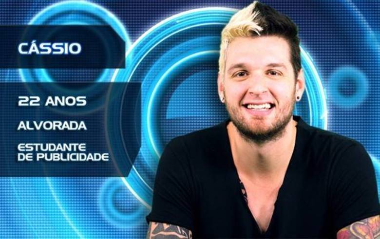 Cássio tem 22 anos, é estudante de publicidade, de AlvoradaBBB14: Cássio Lannes é baladeiro e apaixonado pelo cachorro