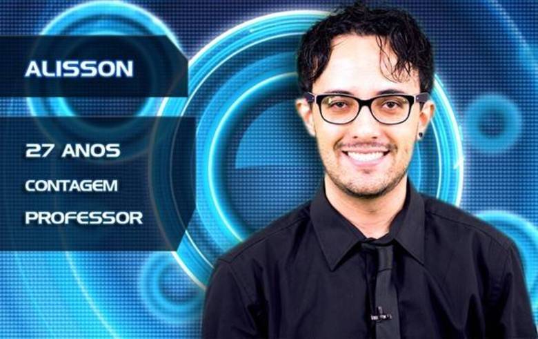Alisson tem 27 anos, é professor, da cidade de Contagem, em Minas GeraisBBB14: Professor Alisson Gomes defende os direitos dos homossexuais