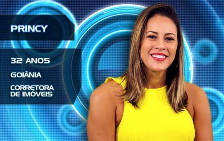 Princy tem 32 anos, é corretora de imóveis, é da cidade de Goiânia, em GoiásBBB14: Veja fotos de Princy Cavalcante, representante goiana do reality show