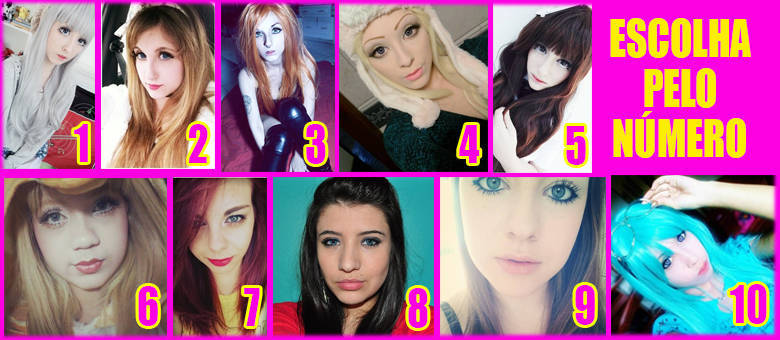 Candidatas que disputam a final. Vote pelo número