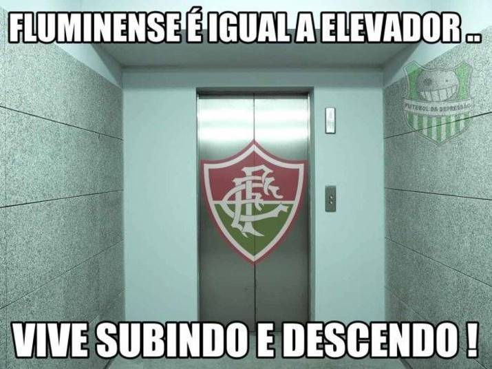 A novela sobre quem será rebaixado para a Série B deste ano parece estar longe de um final. No entanto, ela ganhou um novo capítulo, que pode ser decisivo. Nesta sexta-feira (10), a Portuguesa conseguiu uma liminar, através da Justiça Comum, que determina sua volta à Primeira Divisão. Quem conseguiu esta vitória nos tribunais foi o torcedor e advogado Daniel Neves por meio de concessão do juiz da 42ª Vara Cível de São Paulo, Marcello do Amaral Perino. Assim, o Fluminense está rebaixado e a Portuguesa de volta à elite. Claro que este acontecimento  foi o suficiente para que os criativos internautas criassem divertidos memes para brincar com o clube carioca. Veja este e mais outros nas próximas imagens