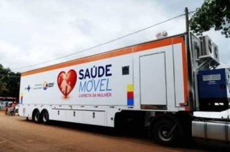 Carreta da mulher realiza cerca de 200 exames por dia entre ecografias, mamografias, ultrassonografias e prevenções