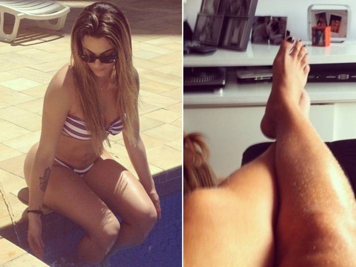 As temperaturas aumentaram e, com isso, as famosas começam a sair por aí de biquíni. Mas como elas se prepararam para encarar um dia de praia ou à beira da piscina? Veja quais são as alternativas delas As temperaturas aumentaram e, com isso, as famosas começam a sair por aí de biquíni. Mas como elas se prepararam para encarar um dia de praia ou à beira da piscina? Veja quais são as alternativas delas