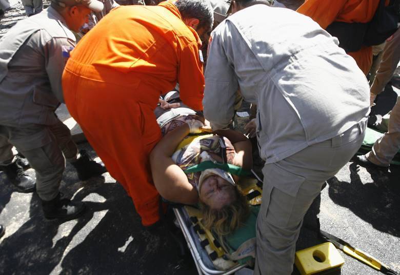 As vítimas são Glaucia P. Andrade, de 56 anos; Luis Fernando Costa, de 30 anos; Jairo Z., de 44 anos; Luiz Carlos Guimarães, de 60 anos, e Liliane de Souza Rangel, de 33 anos. As identidades dos feridos foram divulgadas pelo Corpo de Bombeiros