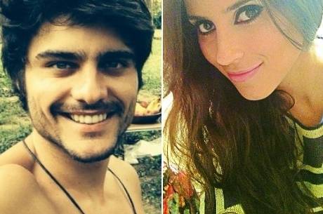 Guilherme Leicam e Camilla Camargo: em clima de intimidade