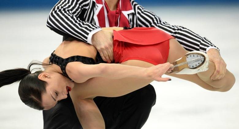 É preciso ter muito equilíbrio na patinação artística