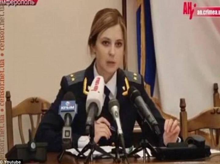 Natalia também se assume totalmente favorável à Rússia. Em um dos seus discursos, chamou as autoridades ucranianas de 'demônios da cinza' e definiu a mudança de governo no país como golpe anticonstitucional Natalia também se assume totalmente favorável à Rússia. Em um dos seus discursos, chamou as autoridades ucranianas de 'demônios da cinza' e definiu a mudança de governo no país como golpe anticonstitucional