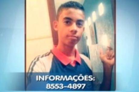Jovem está desaparecido desde a última terça-feira (18)
