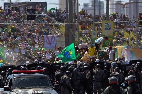 Manifestantes não correm o risco de ser considerados terroristas