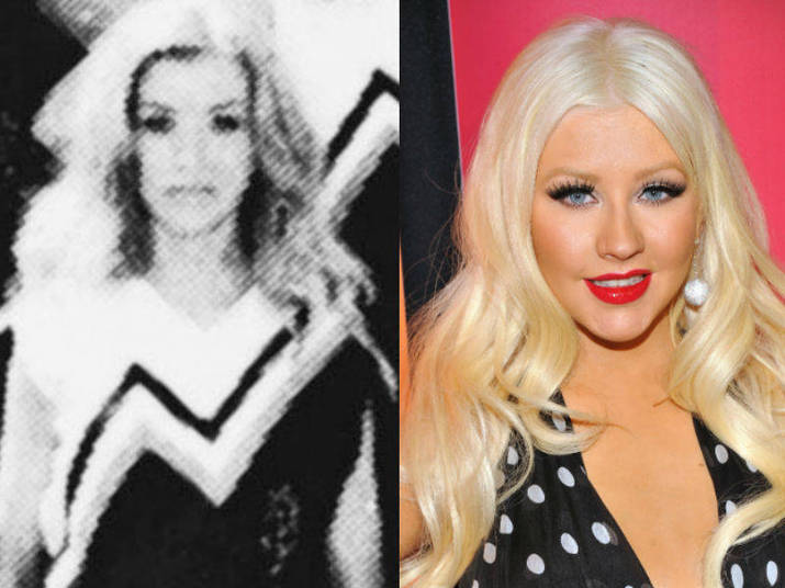 Christina Aguilera, por sua vez, usou um pouco do que aprendeu como cheerleader em sua carreira artística