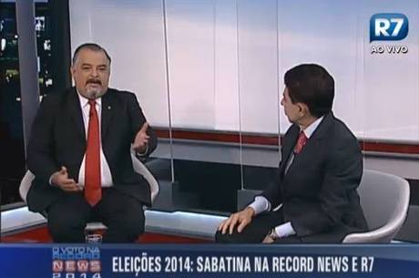 Márcio França foi o entrevistado desta terça-feira (8) na sabatina