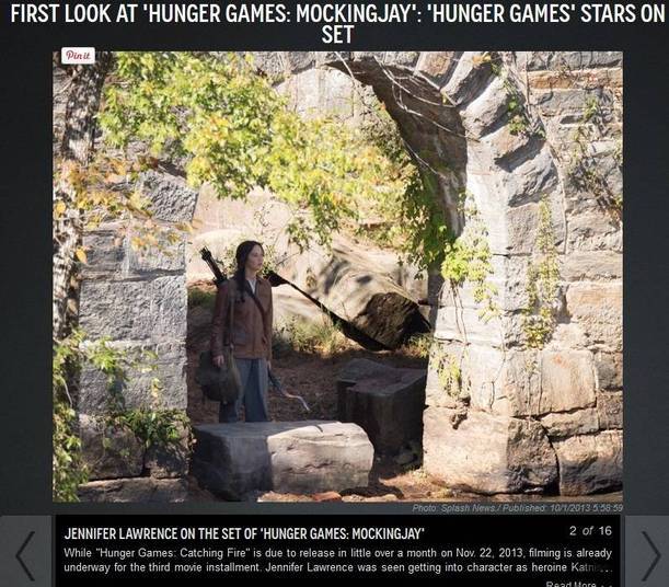 Mais para o fim do ano, os fãs de Jogos Vorazes verão a heroína Katniss, vivida por Jennifer Lawrence, novamente em ação. Em 21 de novembro deve chegar aos cinemas Jogos Vorazes: A Esperança — Parte 1, primeira metade da adaptação do último livro da série