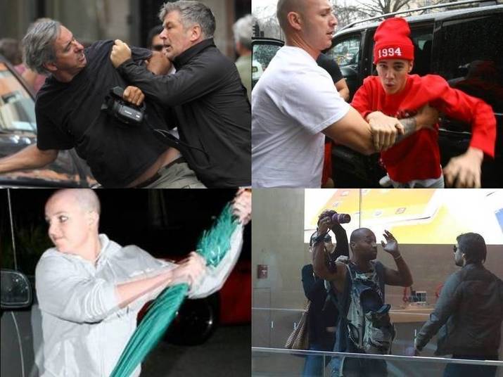 Na vida dos famosos, nem tudo são flores. Para quem pensa que é só glamour e luxo, está muito enganado! Ser perseguido por paparazzi o tempo todo e ter a privacidade invadida é difícil e muitos não conseguem lidar com a situação.Veja os famosos que perderam a cabeça com fotógrafos e cinegrafistas Na vida dos famosos, nem tudo são flores. Para quem pensa que é só glamour e luxo, está muito enganado! Ser perseguido por paparazzi o tempo todo e ter a privacidade invadida é difícil e muitos não conseguem lidar com a situação.Veja os famosos que perderam a cabeça com fotógrafos e cinegrafistas