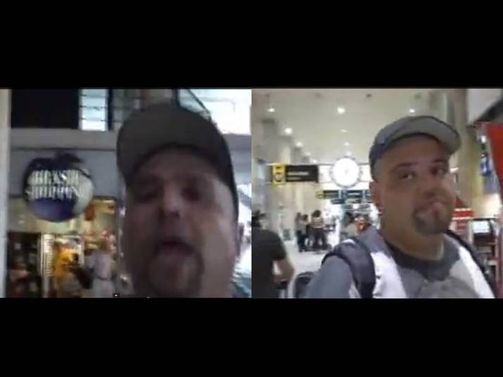 João GordoO apresentador ficou nervoso quando um homem que o filmava começou a xingá-lo quando ele não respondeu suas perguntas. João agrediu o cinegrafista, que gravou tudo João GordoO apresentador ficou nervoso quando um homem que o filmava começou a xingá-lo quando ele não respondeu suas perguntas. João agrediu o cinegrafista, que gravou tudo