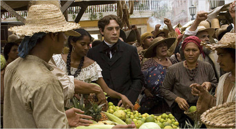 O Amor nos Tempos do Cólera é uma adaptação de 2007 com Javier Bardem, Giovanna Mezzogiorno e Fernanda Montenegro no elenco. Conta a história de um triângulo amoroso que dura 50 anos. Florentino espera anos até poder ficar com a amada Fermina Daza, que teve de se casar com Juvenal Urbino
