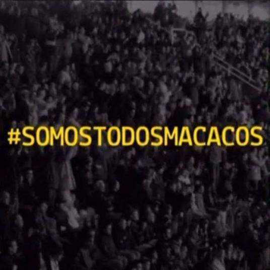 Bruna Marquezine, ex-namorada de Neymar publicou em seu Instagram um vídeo onde aparece a hashtag da campanha '#somostodosmacacos