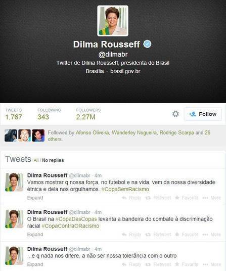 A presidente Dilma Rousseff fez questão de demonstrar sua indignação com o acontecido e deu o seu apoio ao brasileiro