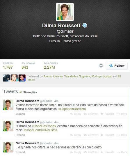 A presidente Dilma Rousseff fez questão de demonstrar sua indignação com o acontecido e deu o seu apoio ao brasileiro A presidente Dilma Rousseff fez questão de demonstrar sua indignação com o acontecido e deu o seu apoio ao brasileiro
