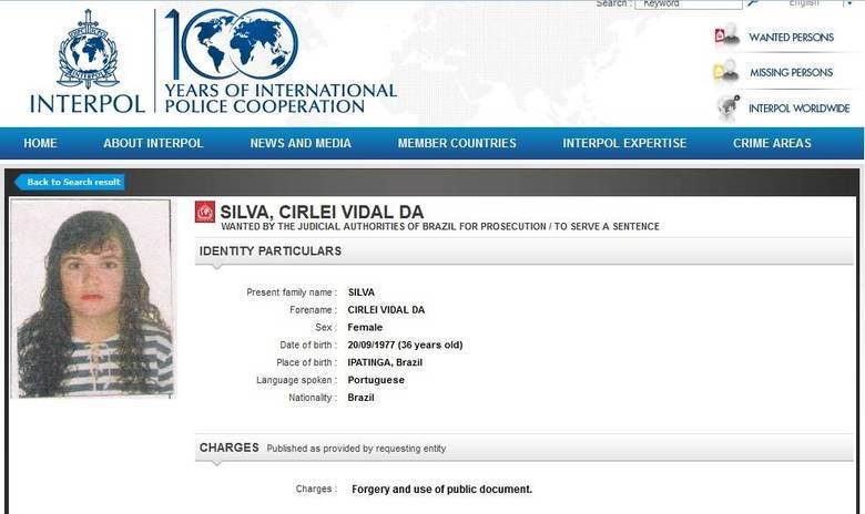Cirlei Vidal da Silva, 36 anos, é de Ipatinga e foi parar na
lista por falsificar e fazer uso de documentos 