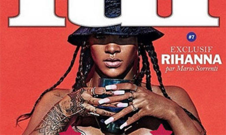 A cantora pop Rihanna acabou se metendo em encrenca depois que publicou em sua conta do Instagram fotos nuas do seu ensaio para a revista francesa Lui