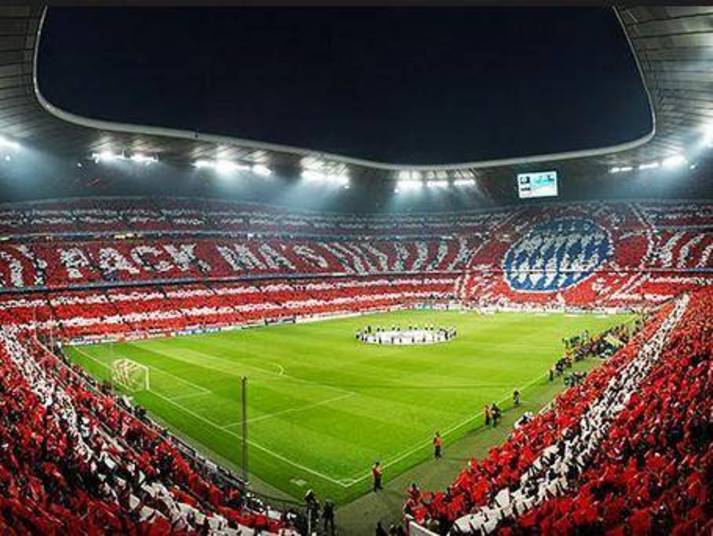 O Bayern de Munique, rival do Dortmund, não fica muito atrás... Os mosaicos dos bávaros são sempre elogiáveis