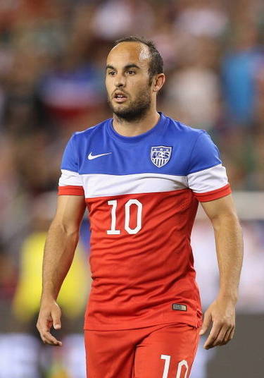 Os Estados Unidos ainda contam com o experiente Landon Donovan. O meia é o único craque do time americano
